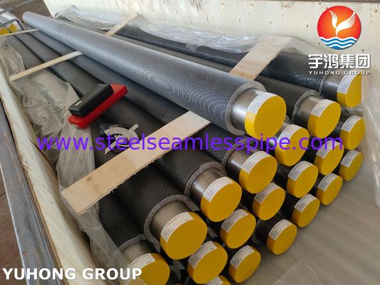 A192 A179 A210 Tubes à aileron en acier au carbone pour refroidisseur de gaz à condensateur refroidisseur d'air préchauffant d'air