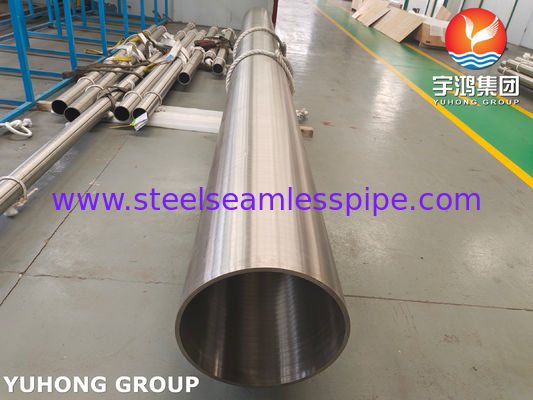 Tube de condenseur et d'échangeur de chaleur en alliage de nickel Monel 400 ASME SB163 N04400