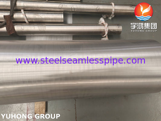 Tube de condenseur et d'échangeur de chaleur en alliage de nickel Monel 400 ASME SB163 N04400