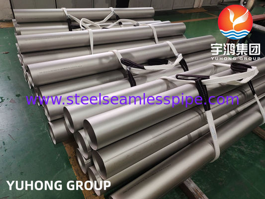 ASTM B514 Inconel 800H UNS N08800 Pipe soudée en alliage de nickel inconel pour le traitement du gaz