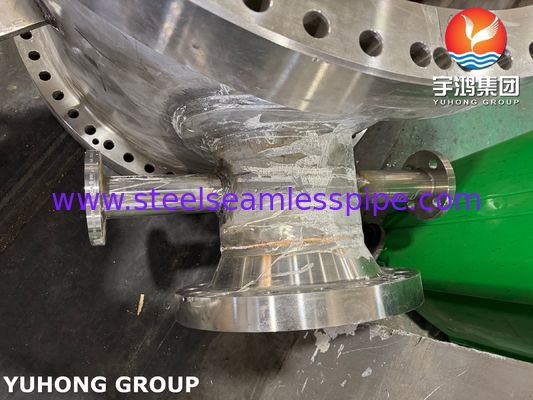 Canal pour échangeur de chaleur à tubes et calandre ASME BPVC Section II