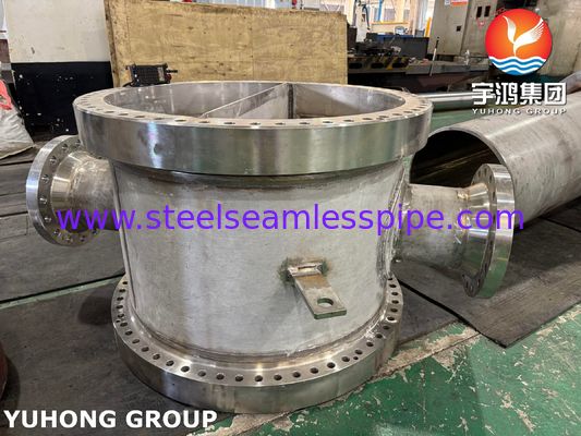 Canal pour échangeur de chaleur à tubes et calandre ASME BPVC Section II