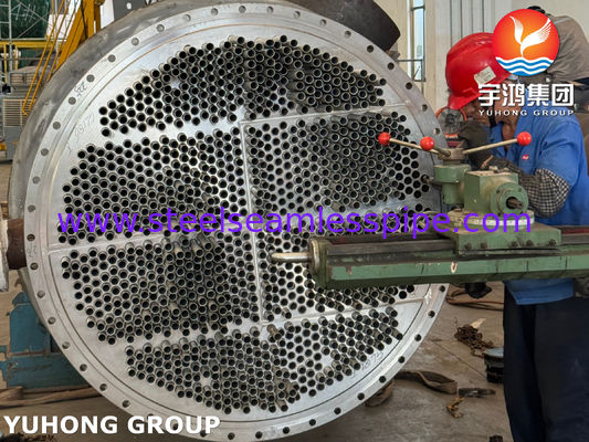 Échangeur de chaleur à tubes U-BEND certifié par TEMA pour raffineries U-STAMP