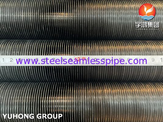 Tube sans soudure en acier au carbone à ailettes G intégrées ASTM A179 pour refroidisseur d'air, tour de refroidissement