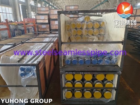 Tube ASTM A376 TP347H avec ailettes en acier au carbone, tube à ailettes HFW, solution résistante à la chaleur de qualité professionnelle