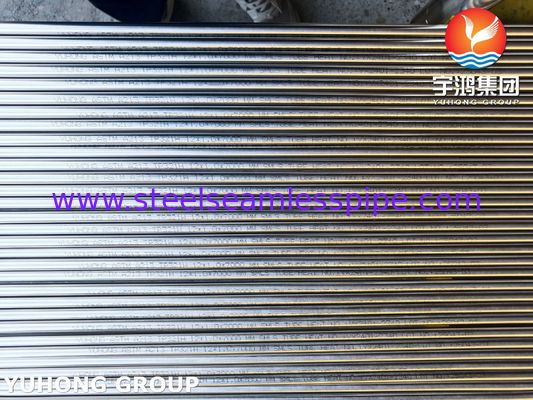Tube sans soudure en acier inoxydable ASTM A213 TP312H, surface recuite brillante pour échangeur de chaleur