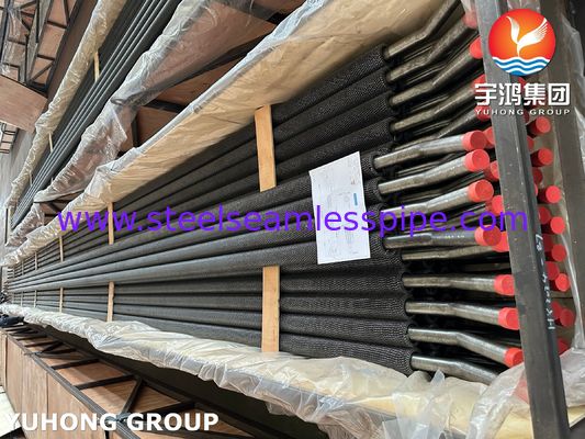 ASTM A213 T22 (K21590) Tube à ailettes HFW crantées pour échangeur de chaleur