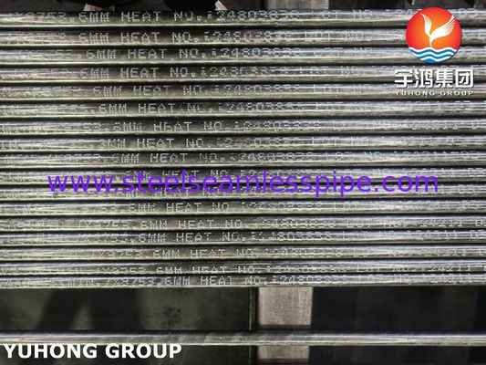 Tube sans soudure en acier allié ASTM A213 T5 pour échangeurs de chaleur à haute température