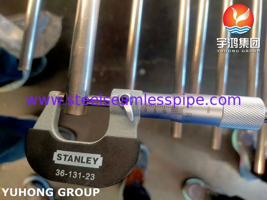 ASME SB163 N02201 Tubes sans soudure en alliage de nickel pour condenseurs et échangeurs de chaleur