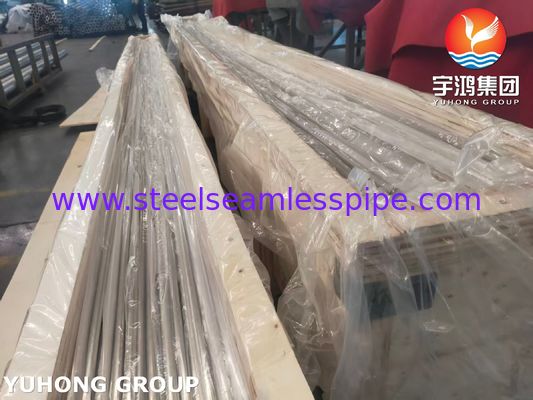ASME SB163 N02201 Tubes sans soudure en alliage de nickel pour condenseurs et échangeurs de chaleur