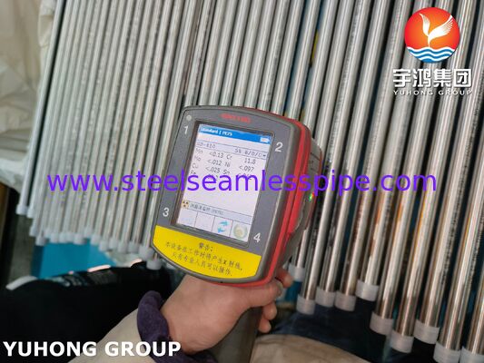 ASME SA268 TP410 (UNS S41000) Tube sans soudure en acier inoxydable ferritique et martensitique