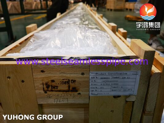 COPPER ALLOY SEAMLESS TUBE ASTM B111 C68700 O61 ALUMINUM BRASS B