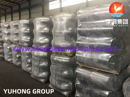 Soudure à bout de coude en acier au carbone ASTM A234 WPB, conforme à la norme ASME B16.9