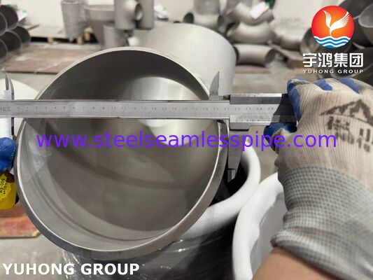 ASTM B366 WPHC276 Armatures de tuyaux à coudée de 90 degrés Hastelloy C276 UNS N10276