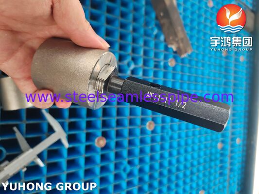 Nickel Alloy Forged Pipe Fitting ASME SB564 UNS N04400 Monel 400 Thread Coupling