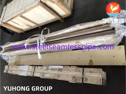 ASTM B466 C70600 Tuyaux sans soudure CuNi 90/10 résistants à la corrosion pour l'eau de mer