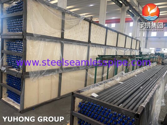 Tube à ailettes intégrées en acier au carbone ASME SA209 avec ailettes AL1060 pour échangeurs de chaleur