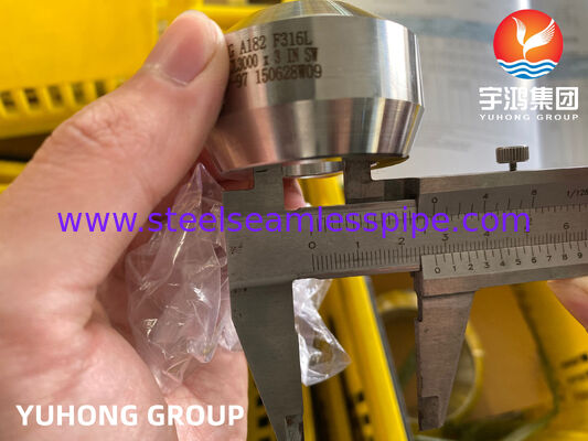 L'appareil doit être équipé d'un dispositif de soudage de type ASTM A182 F316/F316L