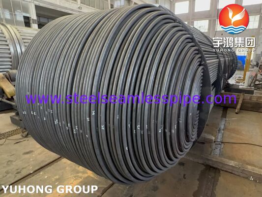 En acier au carbone, tube d'échangeur de chaleur avec tubes ASME SA179 et SA266 Gr.2