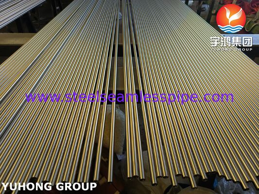 Tube brillant en acier duplex ASTM A789 S32750 SMLS, résistance à la corrosion par les ions chlorure