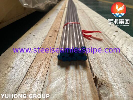 ASME SB111 C70600 O61 Tubes en cuivre nickel pour échangeur de chaleur à condensateur