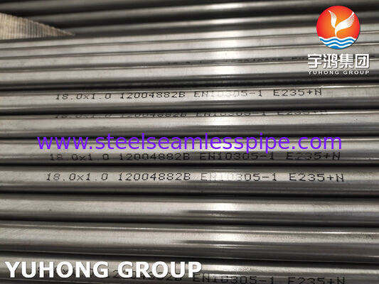 EN10305-1 E235 Tube étiré à froid brillant normalisé pour systèmes de précision