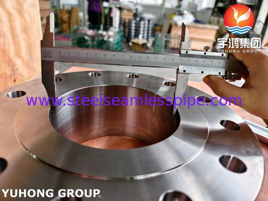 ASTM B564 N04400 Monel 400 alliage de nickel acier forgé à l'aveugle flange face soulevée