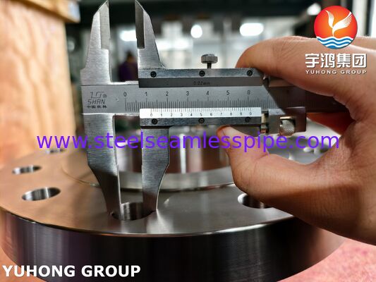 ASTM B564 N04400 Monel 400 alliage de nickel acier forgé à l'aveugle flange face soulevée