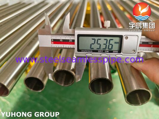 Tube sanitaire sans soudure, recuit brillant, en acier inoxydable ASTM A270 TP304, pour l'industrie agroalimentaire