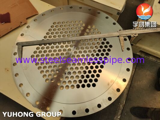 Service de l'échangeur de chaleur général Tubesheet ASME SA240 SS304 100% UT