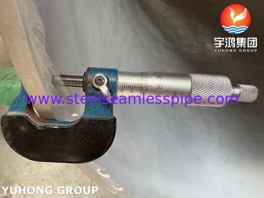 Tuyau sans soudure en acier inoxydable ASTM A312 TP316L pour raffinerie pétrochimique de gaz et de pétrole