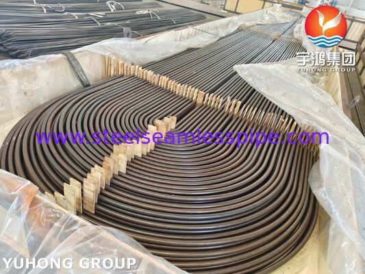 ASTM A179 Tubes en U-Bend - Acier à faible teneur en carbone à tirage à froid sans soudure pour les applications d'échangeurs de chaleur et de condensateurs