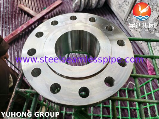 Bride à col soudé forgée en acier duplex ASTM A182 F51 S31803, 150#-2500# B16.5