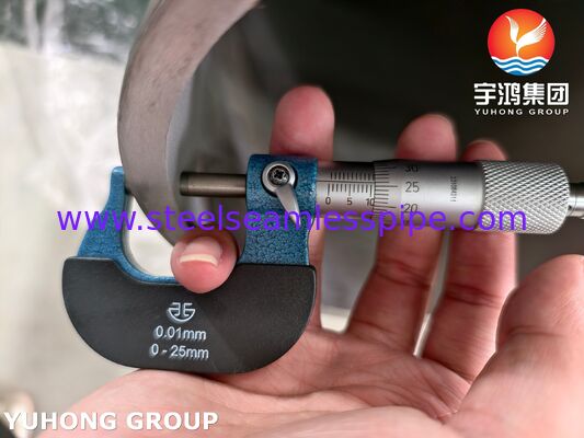 Pipe sans soudure en acier inoxydable ASTM A312 S30815 253MA