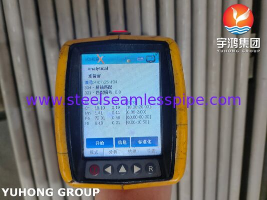 Pour l'application de la norme ASTM A269 TP304 en acier inoxydable tubes sans soudure ou soudés UNS S30400