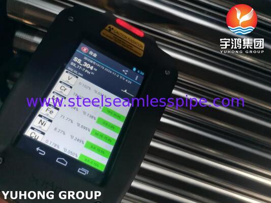 ASTM A270 TP304 (UNS S30400) Tubes en acier inoxydable brillant recuit pour le secteur industriel