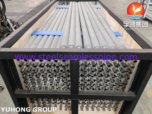 EN 10217-7 1.4301 Tubes à nageoires extrudées pour refroidisseurs d'air