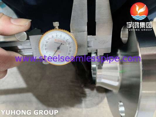 ASTM A182 F51 Flange en acier inoxydable duplex pour tuyauterie industrielle