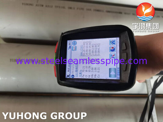 Pièces en acier inoxydable industriel auténitiques sans soudure