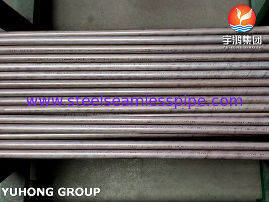 ASTM B111 C71640 Tubes sans soudure cuivre-nickel - alliage CuNi30Fe pour condensateurs et échangeurs de chaleur marins