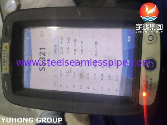 L'installation de tuyaux en acier inoxydable à coude de 180°