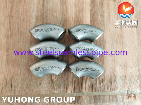 ASTM A403 WP304-S 90 degrés LR coude sans couture pour le domaine industriel