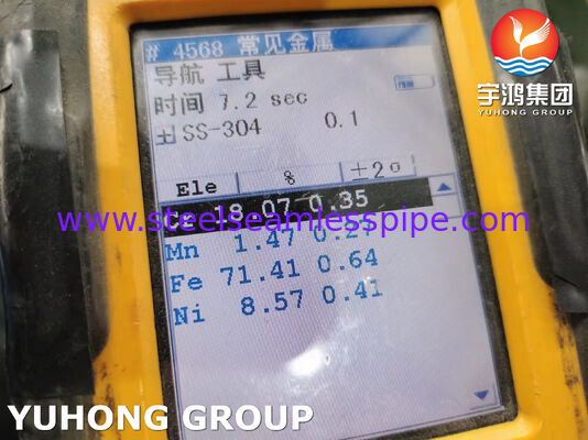 ASTM A403 WP304H-S Coude pour le domaine industriel, raccord de tuyauterie en acier inoxydable