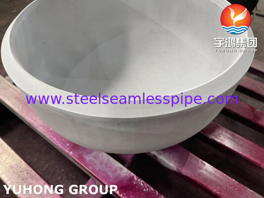 ASME SA403 WP304 Cap pour le domaine industriel, raccordement de capuchon en acier inoxydable