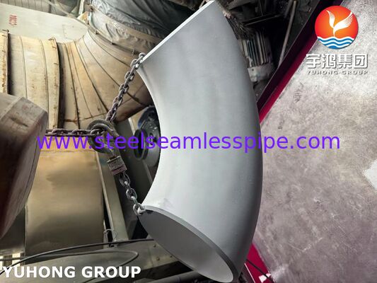 ASTM A403 WP304-S BW Coude, haute résistance à la corrosion en acier inoxydable Coude de soudage à bout pour systèmes de pipelines industriels