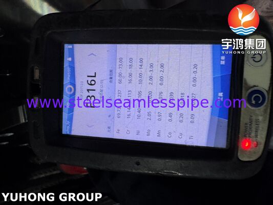 ASTM A182 F316L Flange RF glissante pour conduites industrielles