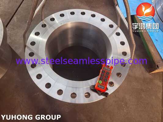 Bride en acier au carbone forgé ASME SA105 / SA105N pour systèmes de tuyauterie industrielle