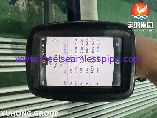 Tubes sans soudure en acier inoxydable ASTM A269 TP316L pour condensateur, décapées et recuit