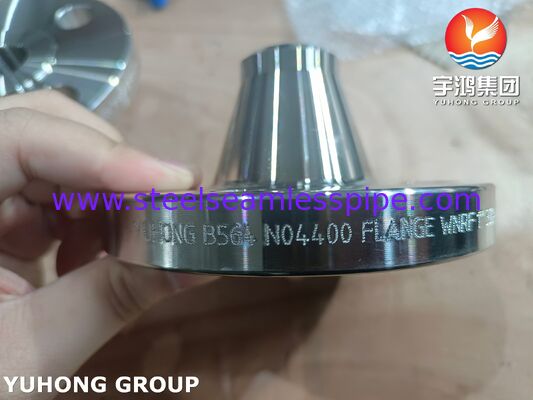 Bride ASTM B564 N04400, Bride forgée en alliage nickel-cuivre Monel 400 pour la résistance à la corrosion