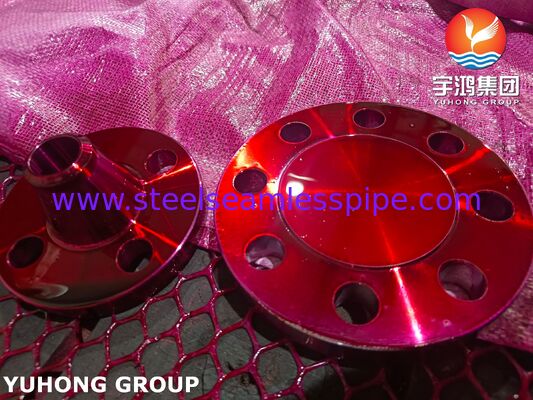 Bride ASTM B564 N04400, Bride forgée en alliage nickel-cuivre Monel 400 pour la résistance à la corrosion